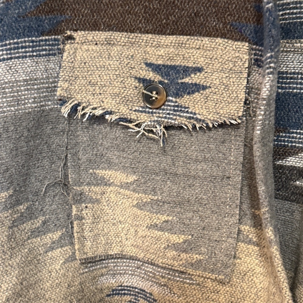 Patterned Gray Jacket - Picture 4 of 9